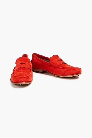TOD'S Loafers aus Veloursleder