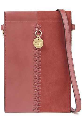 SEE BY CHLOÉ Leather and suede shoulder bag