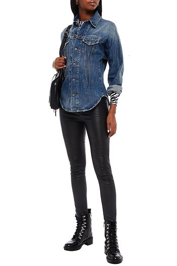 R13 Faded denim shirt
