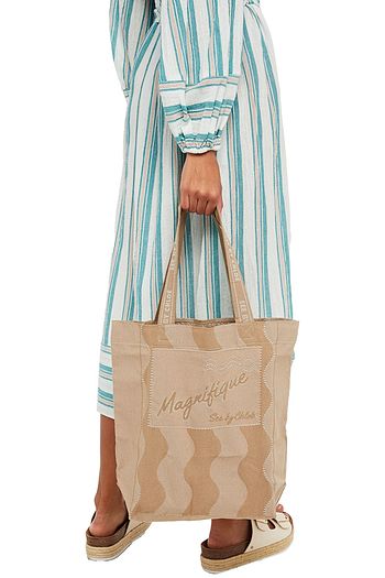 SEE BY CHLOÉ Tote Bag aus Canvas mit Stickereien