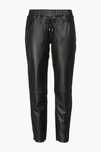 MUUBAA Leather slim-leg pants