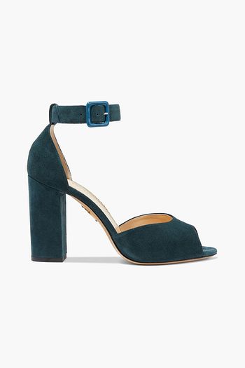 CHARLOTTE OLYMPIA Eugenie suede sandals