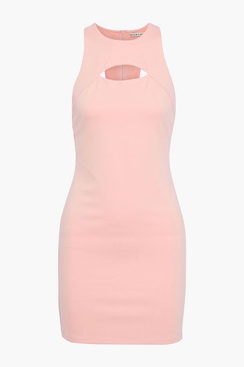 ALICE + OLIVIA Gara cutout ponte mini dress