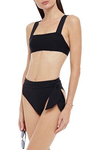 ZIMMERMANN Knotted high-rise bikini briefs