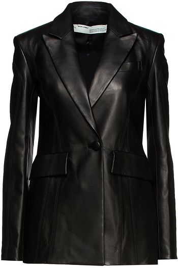 OFF-WHITE™ Leather blazer