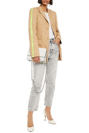 OFF-WHITE™ Checked twill blazer