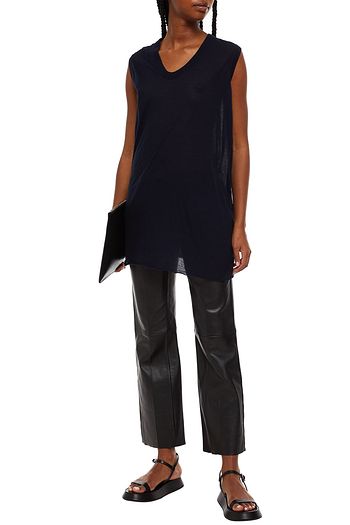 RICK OWENS Slub cotton-jersey tank