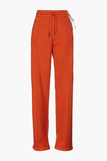 OFF-WHITE™ Printed French cotton-terry track pants