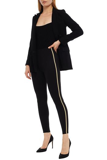VELVET BY GRAHAM & SPENCER Raquel striped jersey leggings