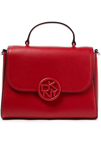 DKNY Textured-leather shoulder bag
