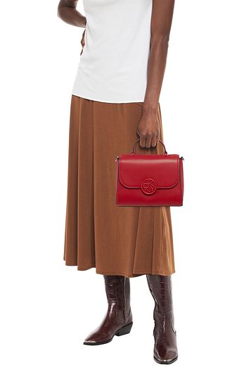 DKNY Textured-leather shoulder bag