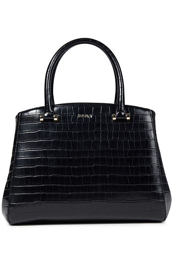 DKNY Faux croc-effect leather tote