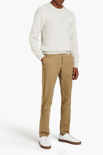 MAISON MARGIELA Distressed Donegal wool-blend sweater