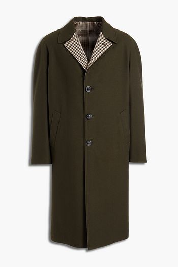 MAISON MARGIELA Wool and cotton-blend twill coat
