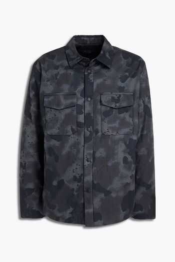 RAG & BONE Jack printed cotton-blend shirt