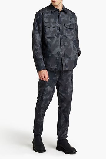 RAG & BONE Jack printed cotton-blend shirt