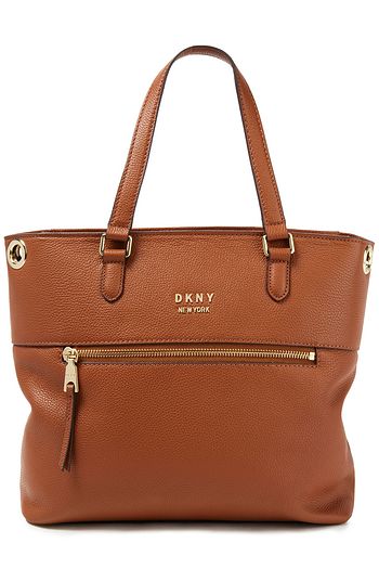 DKNY Textured-leather tote