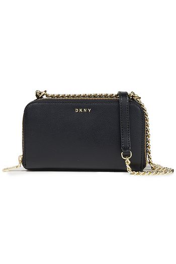 DKNY Textured-leather shoulder bag