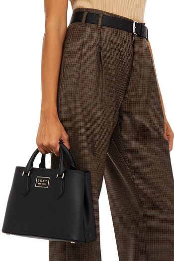 DKNY Textured-leather tote