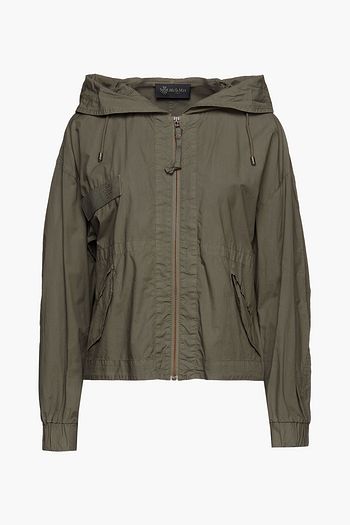 MR & MRS ITALY Cotton hooded jacket