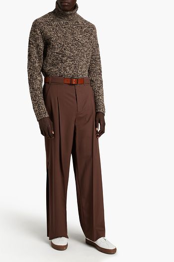 MAISON MARGIELA Pleated wool pants