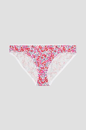 SLEEPY JONES Floral-print stretch-cotton jersey low-rise briefs
