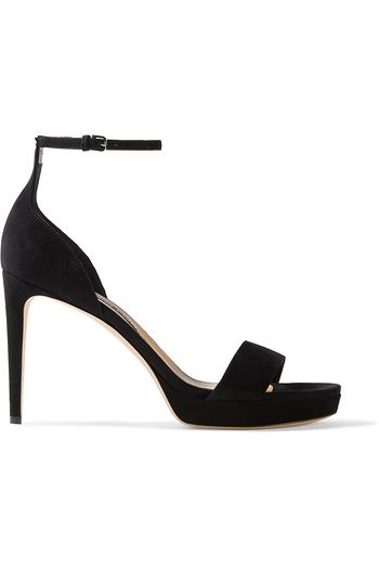 SERGIO ROSSI sr Gydda suede platform sandals