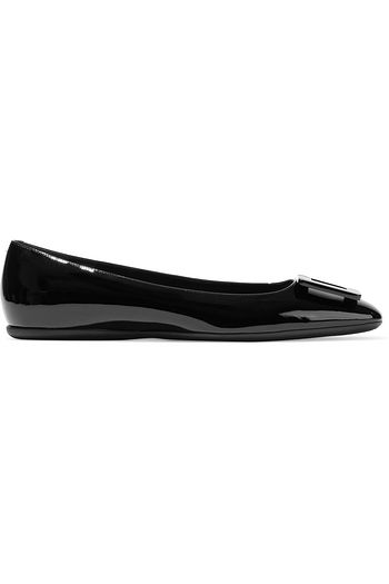 ROGER VIVIER Patent-leather ballet flats