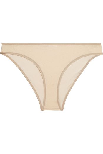 SKIN Stretch organic Pima cotton-jersey low-rise briefs