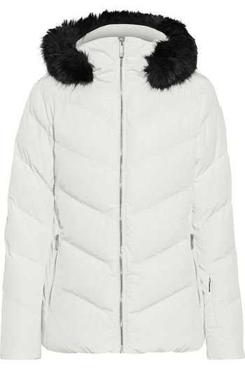 FUSALP Davai II faux fur-trimmed quilted hooded ski jacket