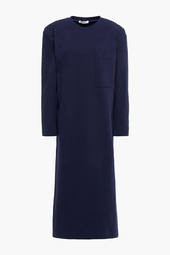 TIBI Cotton-ponte midi dress