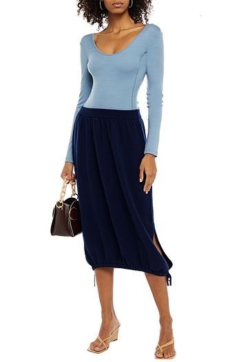 TIBI Wool-jersey bodysuit