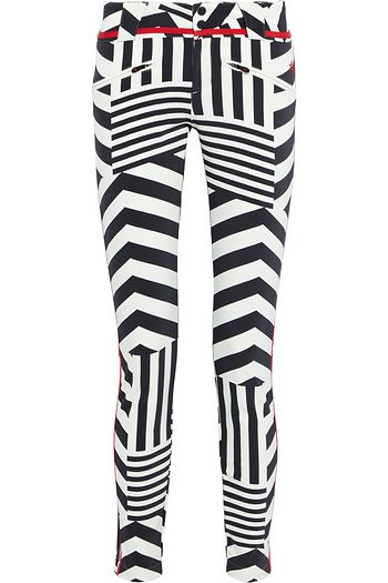PERFECT MOMENT Star Dazzle printed skinny ski pants