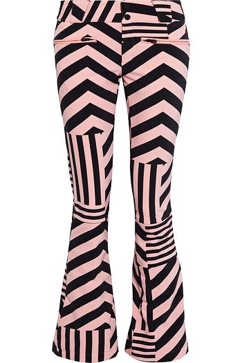 PERFECT MOMENT Star Dazzle printed flared ski pants