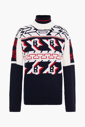 BOGNER Xaria intarsia wool-blend sweater