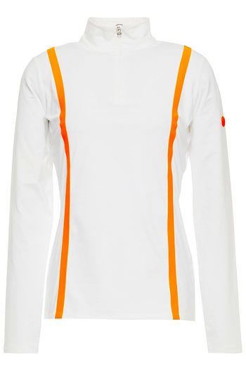 BOGNER Neon-trimmed stretch turtleneck top