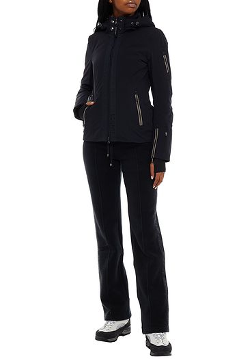 BOGNER Tula grosgrain-trimmed hooded twill ski jacket