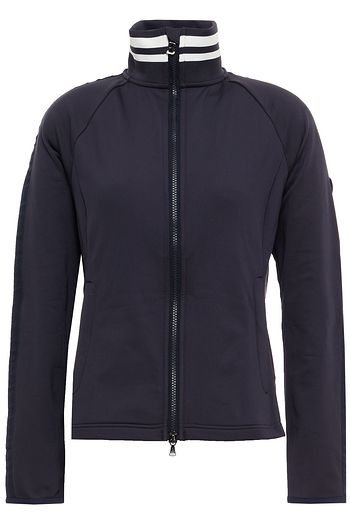 BOGNER Coralie grosgrain-trimmed fleece jacket