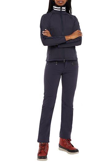 BOGNER Coralie grosgrain-trimmed fleece jacket