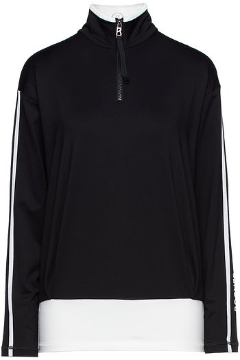 BOGNER Beliza striped stretch turtleneck top