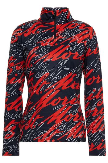 BOGNER Beline printed stretch turtleneck top