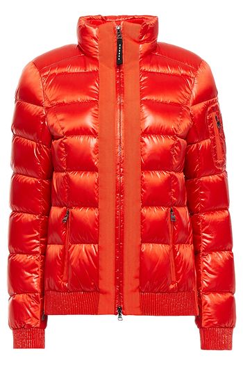 BOGNER Ginny grosgrain-trimmed quilted down ski jacket