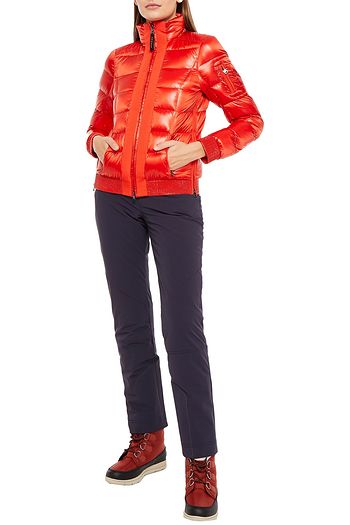 BOGNER Ginny grosgrain-trimmed quilted down ski jacket
