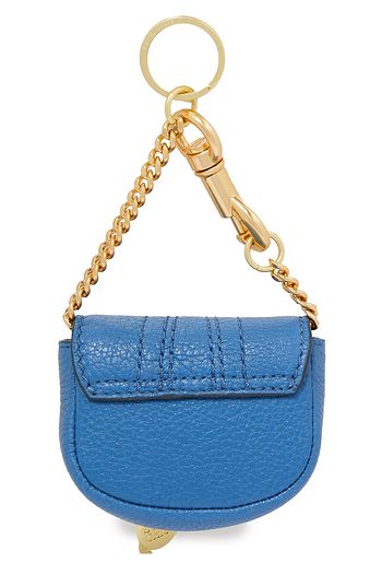SEE BY CHLOÉ Textured-leather keychain