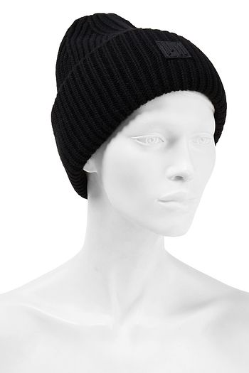 HOLDEN Beanie aus einer gerippten Wollmischung