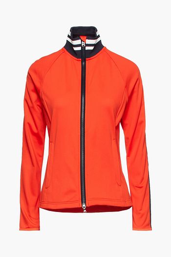 BOGNER Coralie grosgrain-trimmed fleece jacket