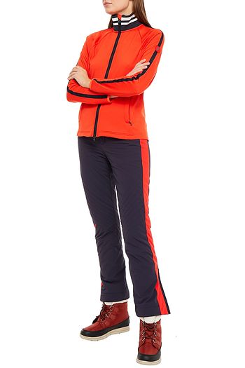 BOGNER Coralie grosgrain-trimmed fleece jacket