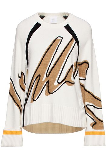 BOGNER Leni embroidered wool sweater
