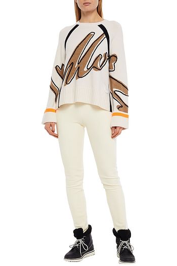 BOGNER Leni embroidered wool sweater