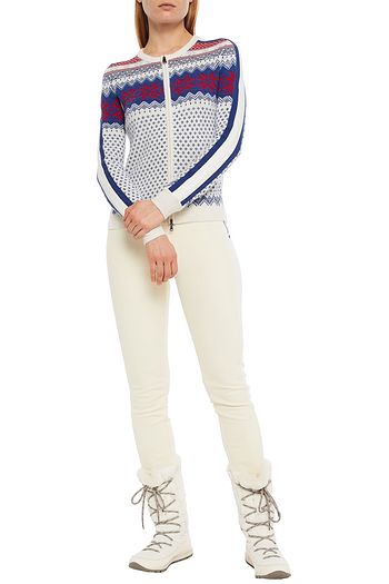 BOGNER Liana jacquard-knit cardigan